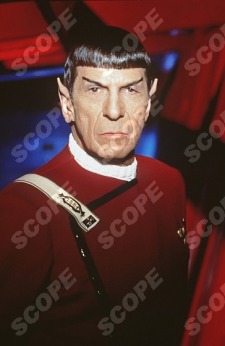 Leonard Nimoy as Mr. Spock in Star Trek VI The Undiscovered Country